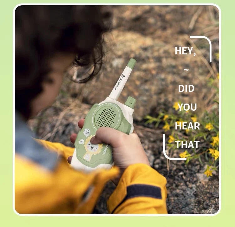 Walkie-talkie mobile phone outdoor cute toy children parent-child intercom machine cartoon boys and girls educational toy gift Good Vibrations