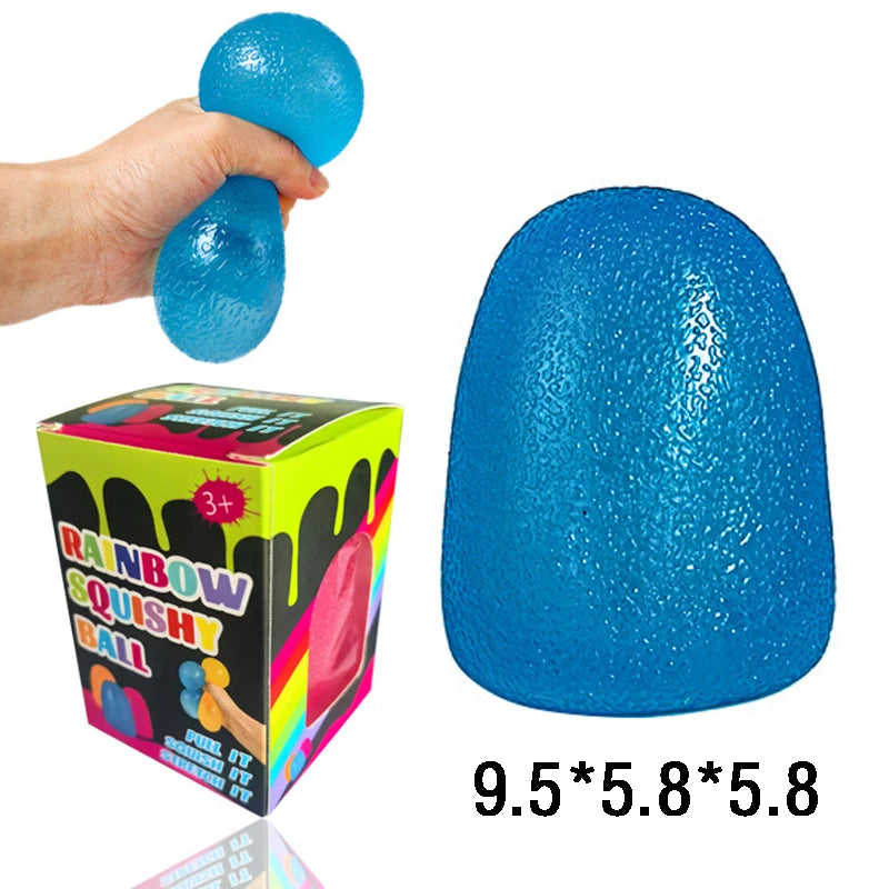 Squishy Candy Balls Autism Sensory Toys Stress & Anxiety Relief Toys Soft,Skin Friendly,Durable Party Favors for Adult Kids Gift Good Vibrations