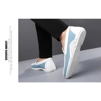 Mens Leather Shoes 2025 Casual Slip on Formal Dress Loafers Breathable Soft Flats for Male Non Slip  Office Work Shoes  sneakers Good Vibrations