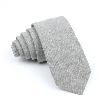 Wed Cotton Tie Solid Color Necktie For Man Woman Blue Pink Yellow Skinny Slim Ties Fashion Wedding Party Gifts Men Accessories Good Vibrations