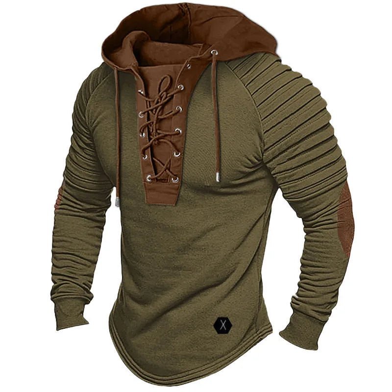 2025 Spring and Autumn New Fashion Trend Sports Solid Color Hoodie Men's Casual Relaxed Comfortable Breathable High-Quality Coat Good Vibrations