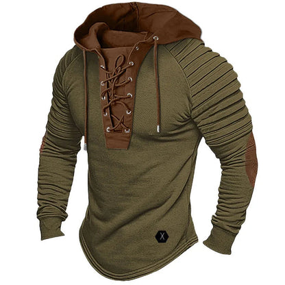 2025 Spring and Autumn New Fashion Trend Sports Solid Color Hoodie Men's Casual Relaxed Comfortable Breathable High-Quality Coat Good Vibrations