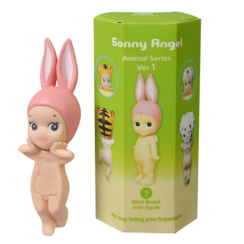 Sonny Angel Animal Blind Box 20th Anniversary Harvest Series Fruit Angel Anime Figures Dolls Toy For Children's Christmas Gift Good Vibrations