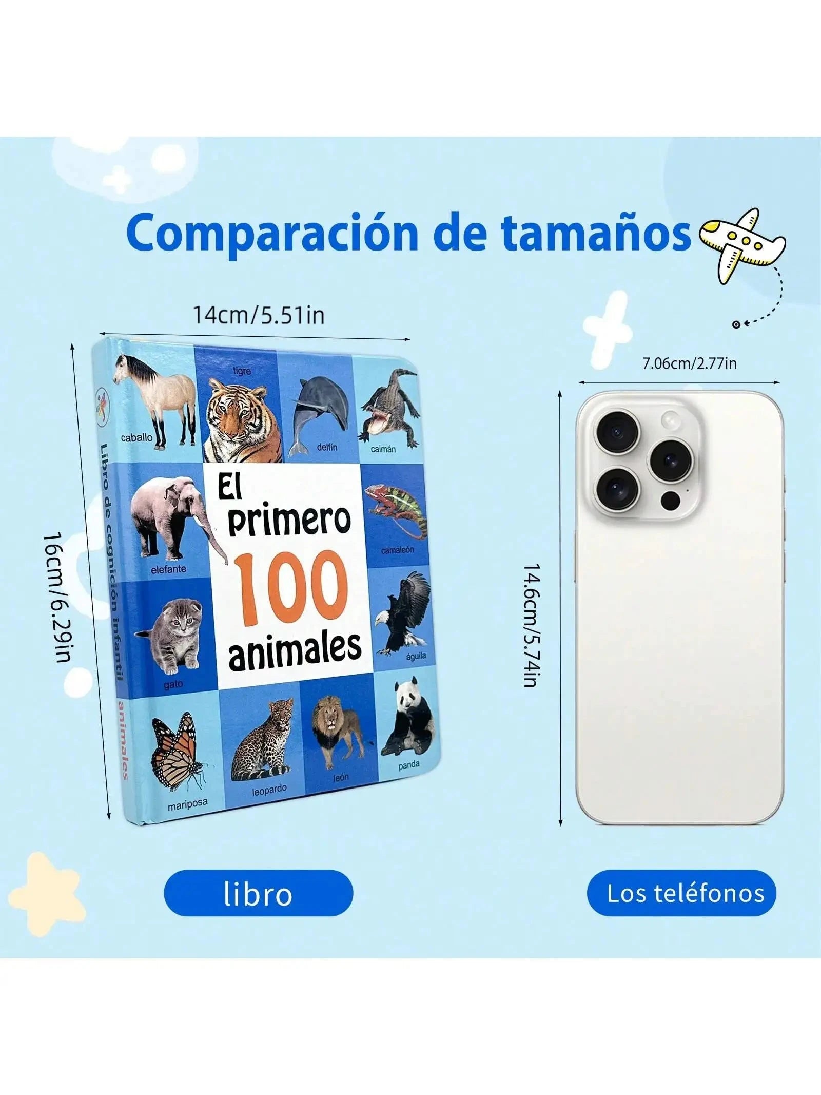 Children's Arabic Enlightenment Cognitive Book: Digital Fruits and Animals, Joyful Enlightenment Journey Good Vibrations