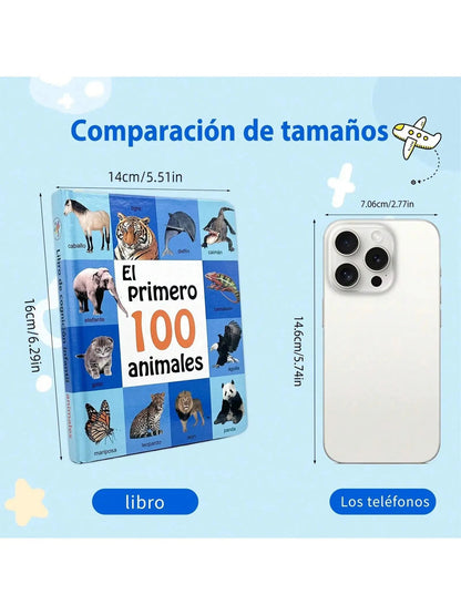 Children's Arabic Enlightenment Cognitive Book: Digital Fruits and Animals, Joyful Enlightenment Journey Good Vibrations