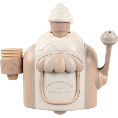 Bath Bubble Toy Funny DlY Ice Cream With Foam Good Vibrations