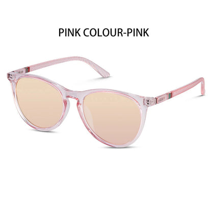 Pink   Brand Design Frame Fashion SunglassesTrendy Polarized Sunglasses For  Women    UV400 Good Vibrations