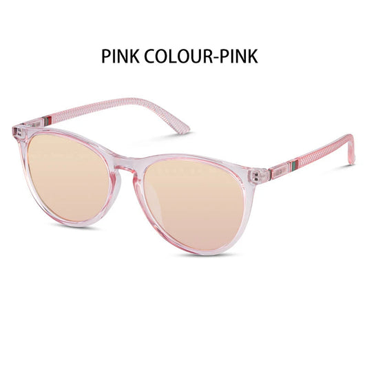 Pink   Brand Design Frame Fashion SunglassesTrendy Polarized Sunglasses For  Women    UV400 Good Vibrations