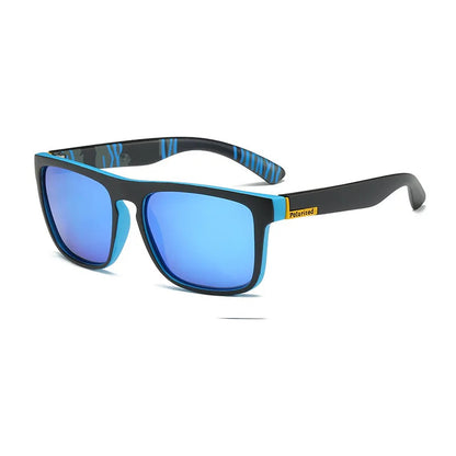 Fashion Square Vintage Polarized Sunglasses Men Women Retro Driving Fishing Luxury Brand Designer Sun Glasses UV400 Eyewear Очки Good Vibrations