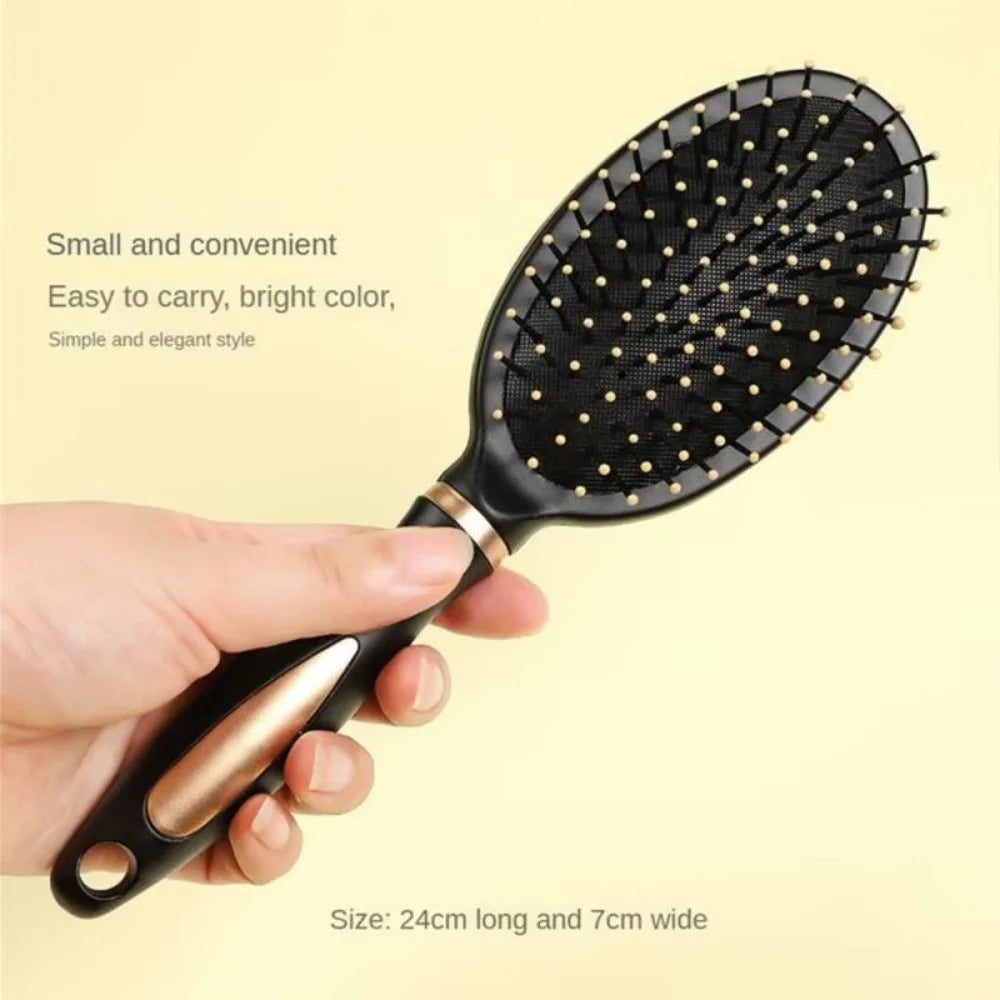 Professional Salon Straight Smooth Paddle Hair Brush Large Hairdressing All Hair Type Hairbrush Styling Comb for Women Men Good Vibrations