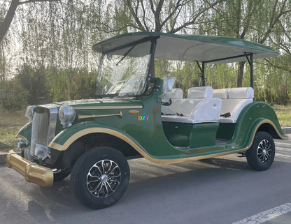 Factory direct sales of electric sightseeing cars, classic vintage cars, golf carts, modern luxury vintage cars Good Vibrations