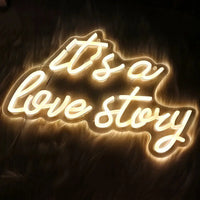 Neon Wedding Sign, Led Letter Lights Used For Valentine'S Day Party, Wedding Background Aesthetic Decor, Usb Power Supply Light Good Vibrations