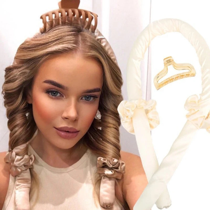 Foam No Heat Sleeping Curling Iron Hairdressing Big Wave Curling Iron Lazy Curl Wave Styler DIY Hair Styling Tools Hair Styling Good Vibrations
