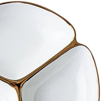 Divided Plate Portion Control Three-grid Dinner Plate for Lunch Adult Dinner Good Vibrations