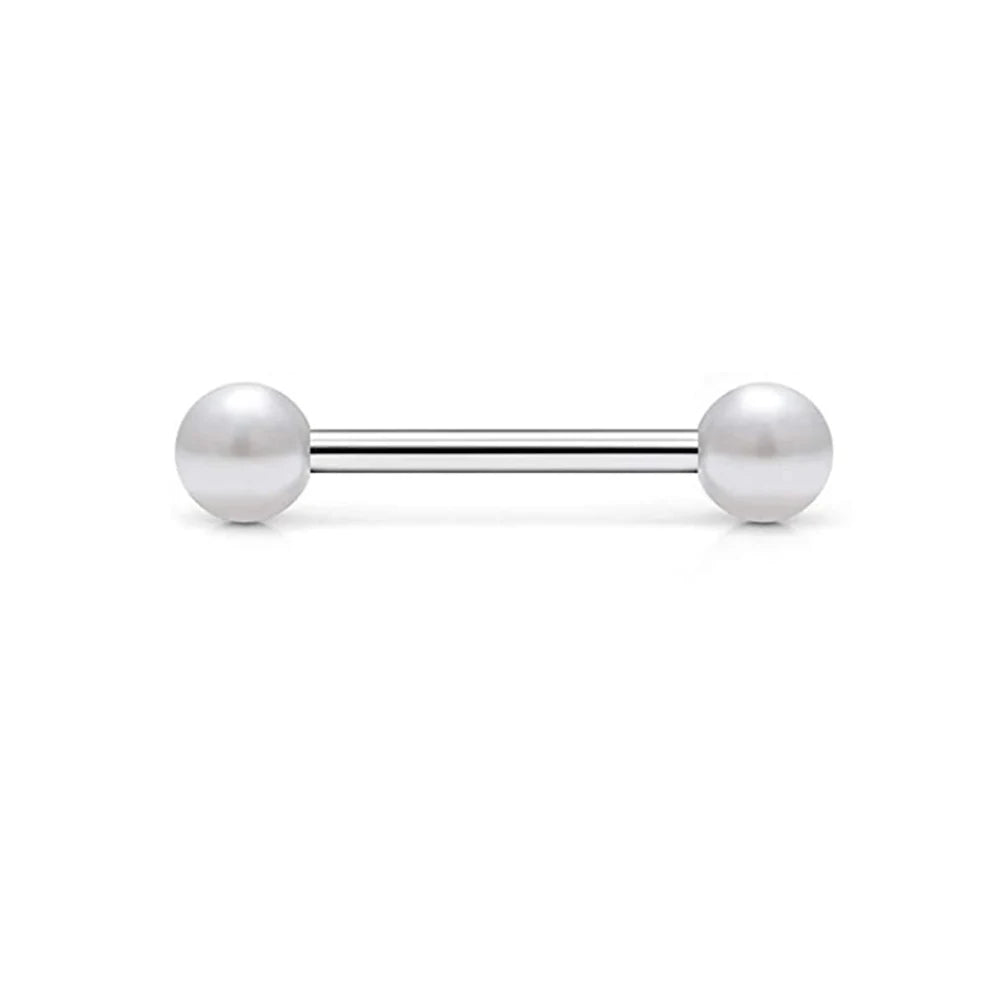 WKOUD 1 PCS/4 PCS Stainless Steel 14G Tongue Rings Barbell Pink Tongue Barbell Jewelry For Women Piercing Tongue Piercing Pink Good Vibrations Adult Super Store