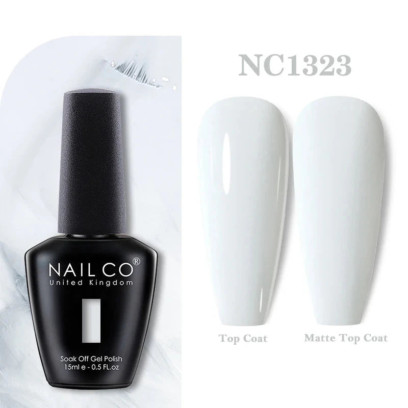 NAILCO Blooming Gel Polish 10ml UV LED Soak Off Nail Art Polish Spreading Effect Marble Gel Paint Varnish Matte Top Base Coat Good Vibrations