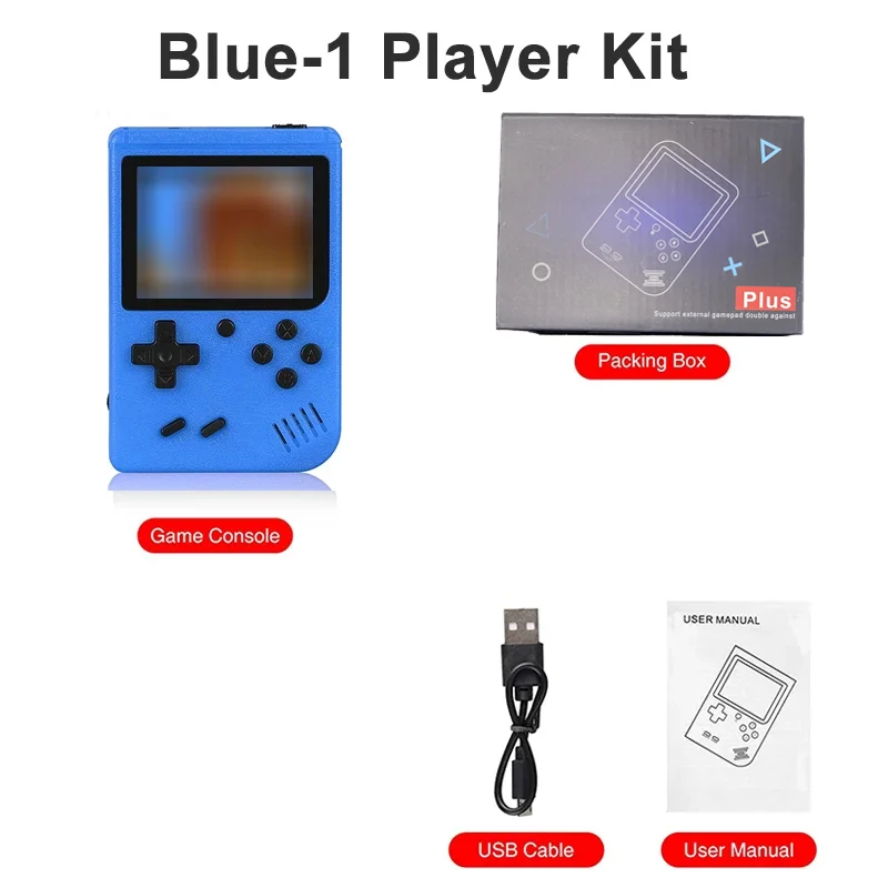 NEW Portable Retro Mini Video Game Console 8-Bit Handheld Game Player Built-in 400 games AV Out Game Console Gameboy videojuego Good Vibrations