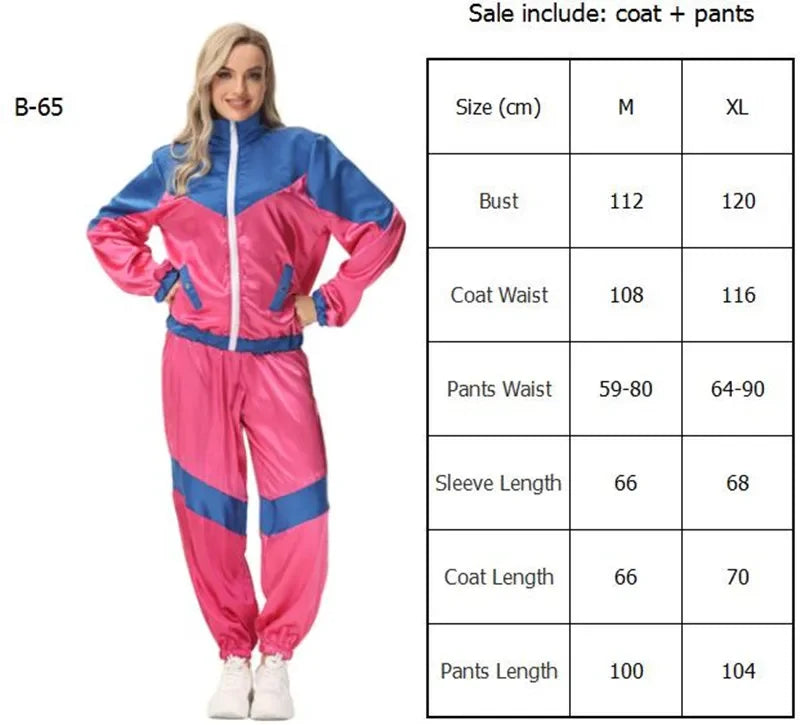 Couples Hippie Costumes for Women Male Vintage 70s 80s Rock Disco Cosplay Outfits Carnival Halloween Party Fantasia Dress Up Good Vibrations