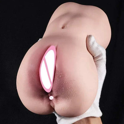 2 IN 1 Pocket Pussy Erotic Sex Toys 3D Realistic Silicone Vagina Variety