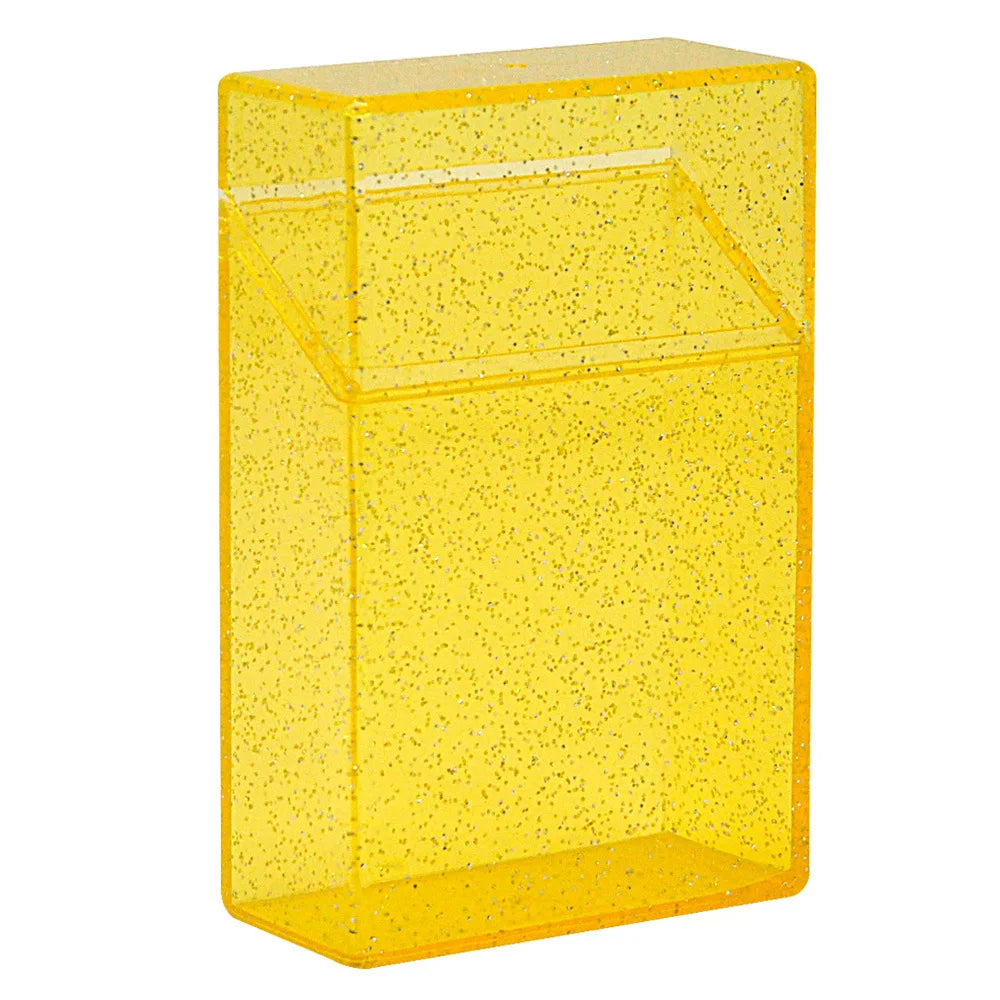 Glitter Cigarette Box Case for 20 pcs King Size 84mm Cigarette Smoking Accessory Good Vibrations Adult Super Store