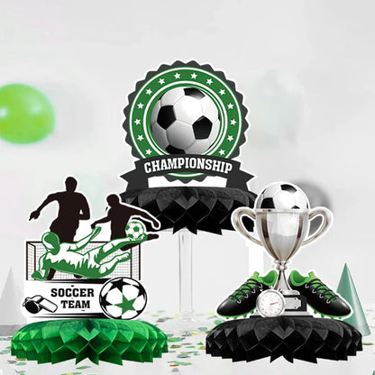 Football Party Disposable Tableware Boys Kids 1st Birthday Party Decorations Sports Soccer Theme Birthday Party Supplies Decor Good Vibrations