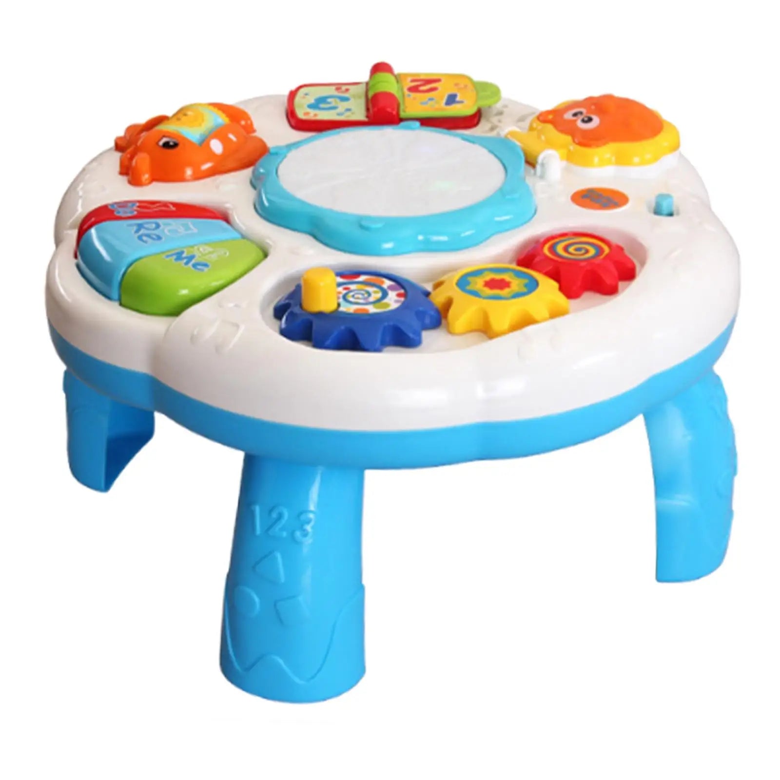 Baby Activity Table Educational Toy Early Development with Light Interactive Good Vibrations