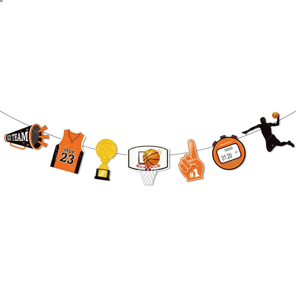 Basketball Party Banner Decor Basketball Hoop Banner Garland Decor Happy Birthday Decor Basketball Birthday Decoration Banner Good Vibrations