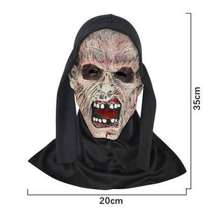 Ghost Face Scream Movie Horror Mask Halloween Killer Cosplay Adult DIY Costume Accessories Halloween Props Good Vibrations