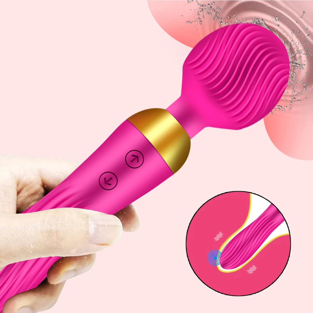 Adult Erotica Products Vibrator AV Magic Wand Female G-spot Massager Vagina Vibrator Masturbation Tools for Women Couple Sex Toy Good Vibrations