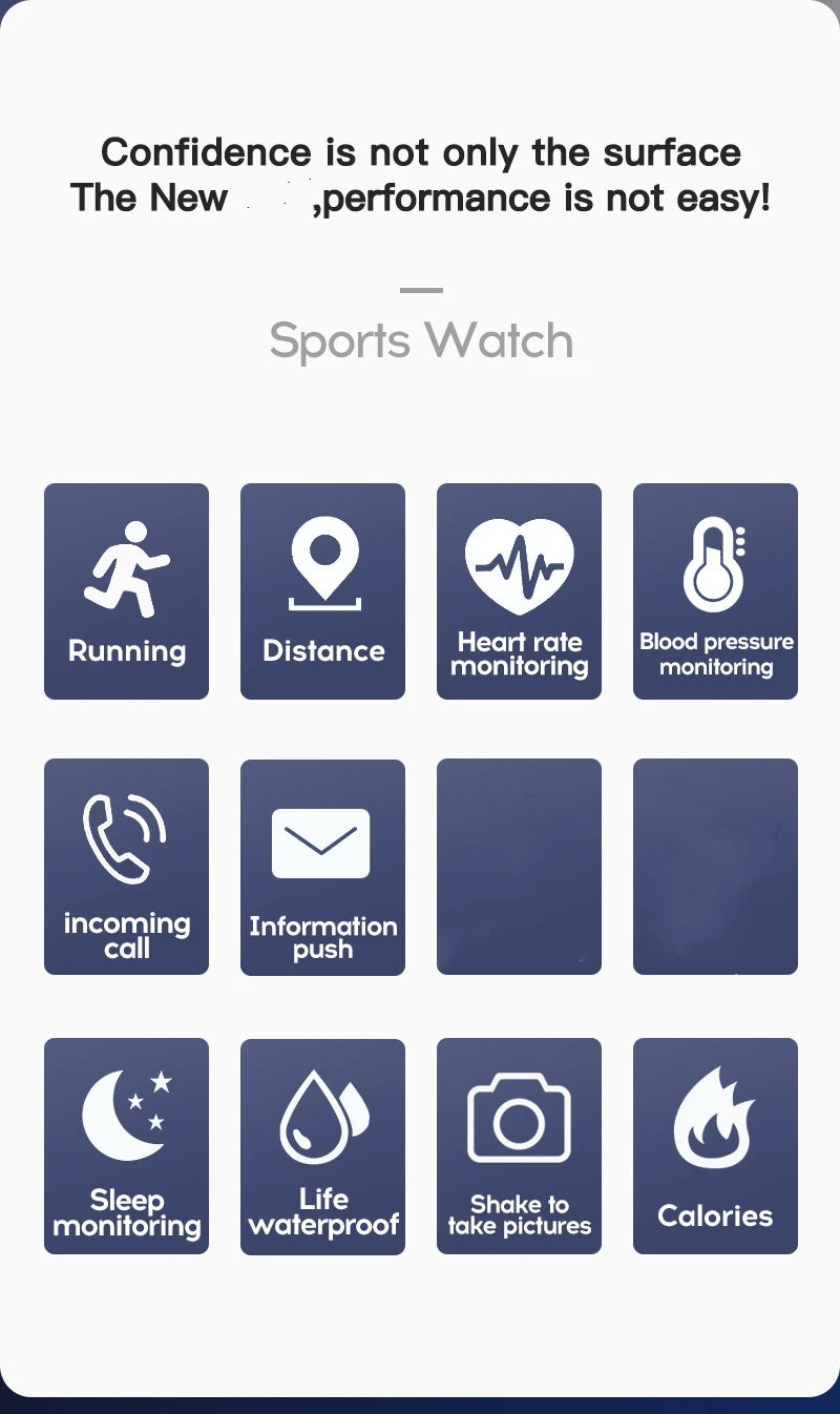 Smart Watches Fitness Bracelet Women Men Bluetooth Connected Phone Music Sports Bracelet Sleep Monitor Y68 Clock Smartwatch D20 Good Vibrations Adult Super Store