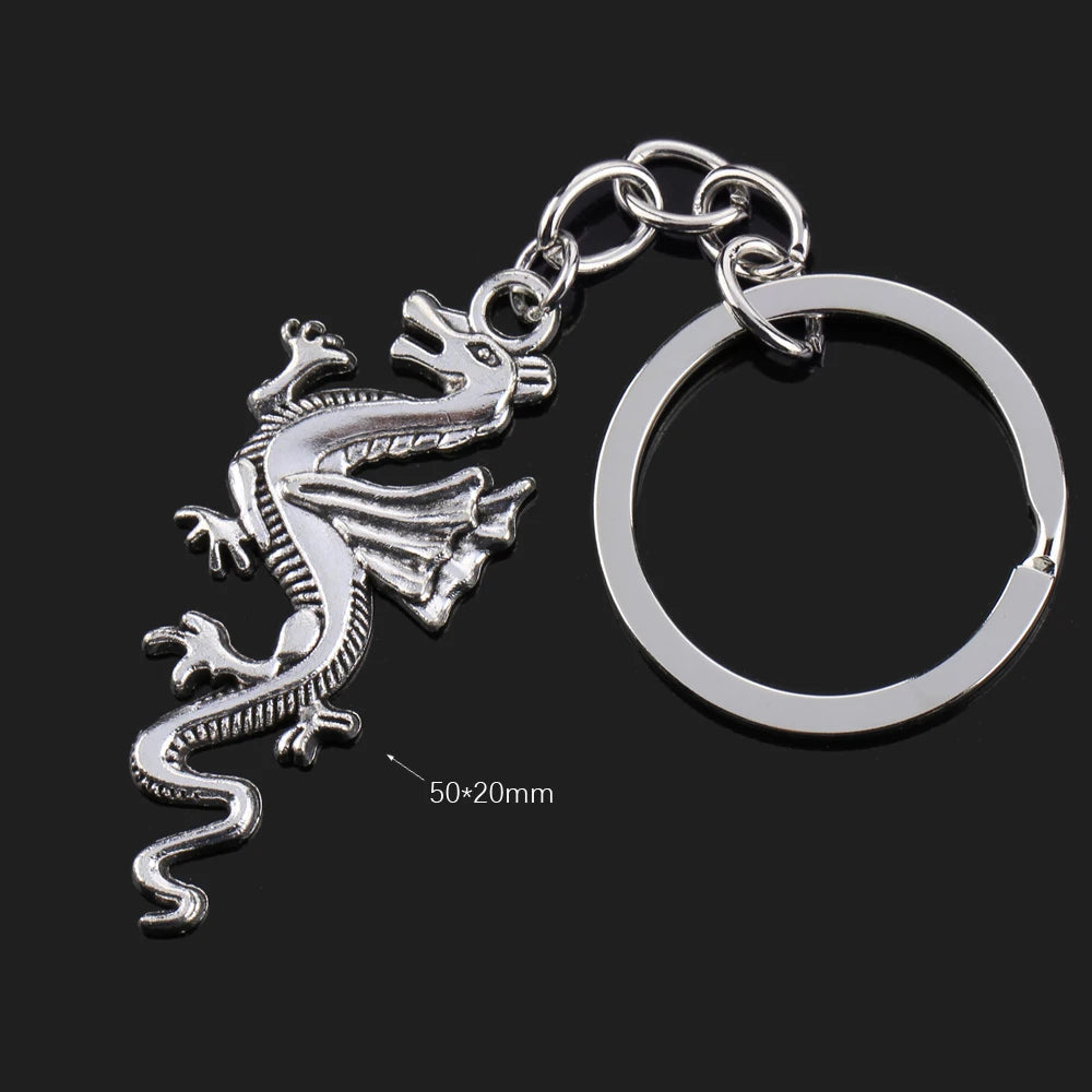 Fashion Animal Women Keychain Car Moon Cat Dog Love Heart Key Chain Friends Gift Jewelry Bag Pendant Wing Evil Eye Angel Turtles Good Vibrations