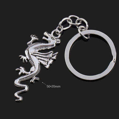 Fashion Animal Women Keychain Car Moon Cat Dog Love Heart Key Chain Friends Gift Jewelry Bag Pendant Wing Evil Eye Angel Turtles Good Vibrations