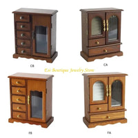 4XBE Necklace and Earring Storage Box Texture for Adding Charm to Your Space Good Vibrations