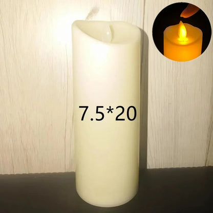 10PCS LED Candles Flameless Flickering Light Flameless Candle Battery Powered for Christmas Wedding Decor Birthday Party Supplie Good Vibrations