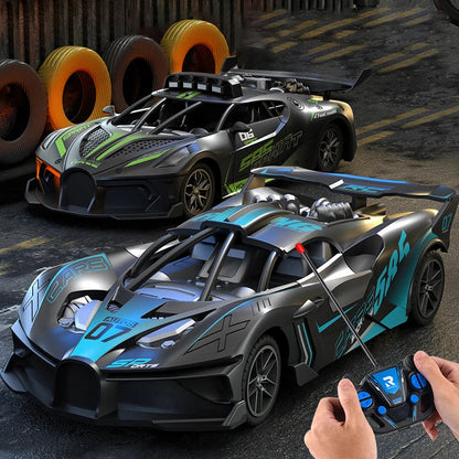 Rc Car 4Ch High-Speed Remote Control Drift Racing Car Electric Sportscar Toy Vehicle Model Toys for Boys Kids Birthday Gift Good Vibrations
