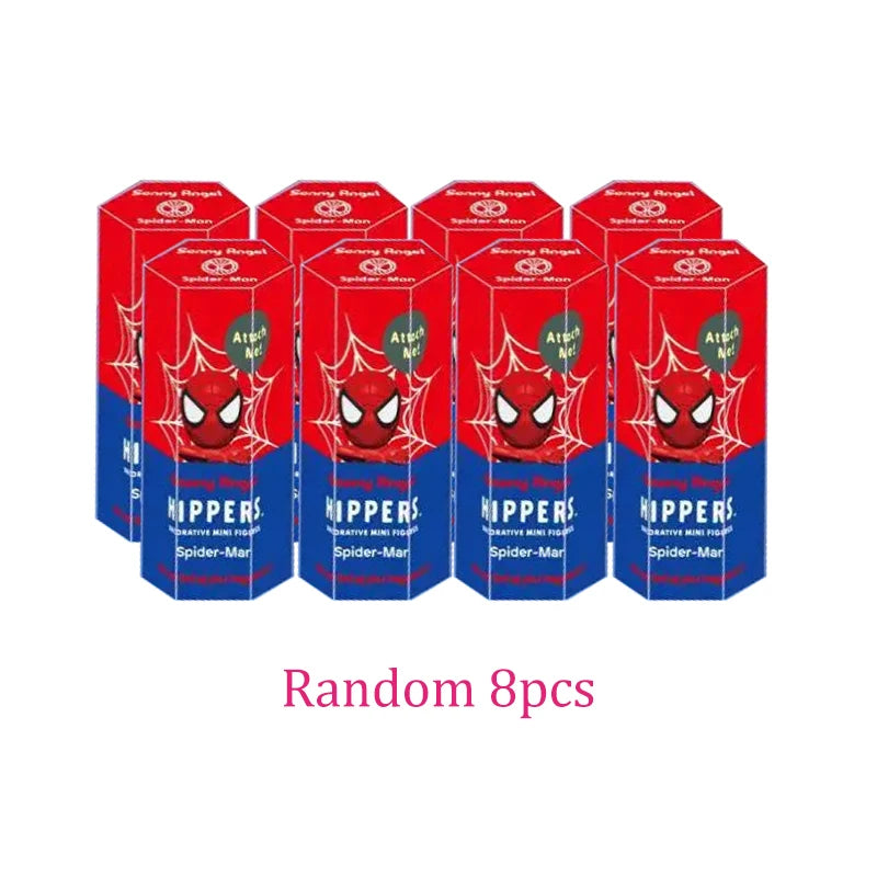 Sonny Angel Blind Box Spider Man Series Anime Figures Dolls Desktop Ornament Birthday Christmas Gift Good Vibrations