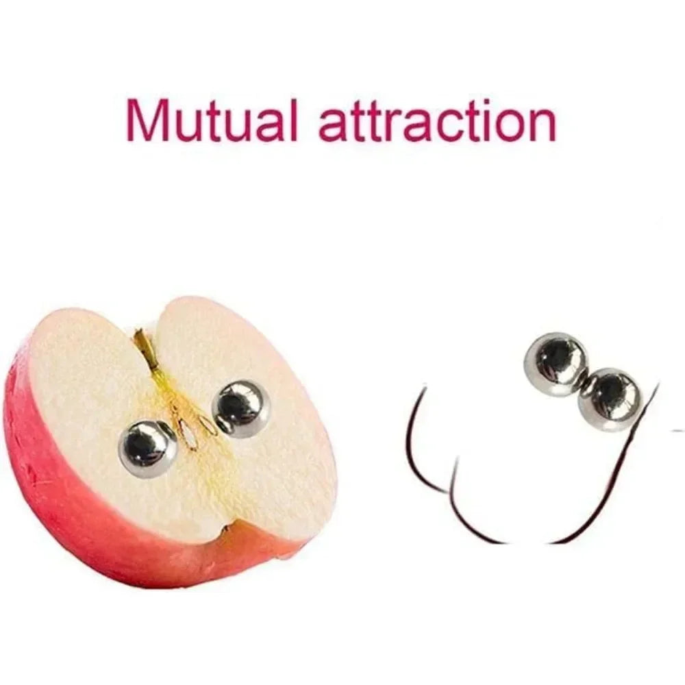 1/2/3 Pair Nipple Ring Fake Clamps Fake Nose Magnetic Nipple Rings,Non-Piercing Magnetic Accessories Good Vibrations