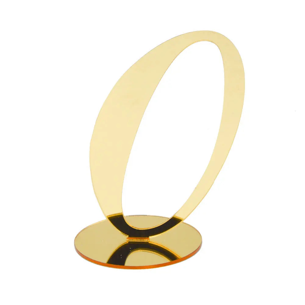 1PC Gold Silver Table Number with Holder Elegant Mirror Table Number Sign Seat Card For Wedding Birthday Party Anniversary Event Good Vibrations