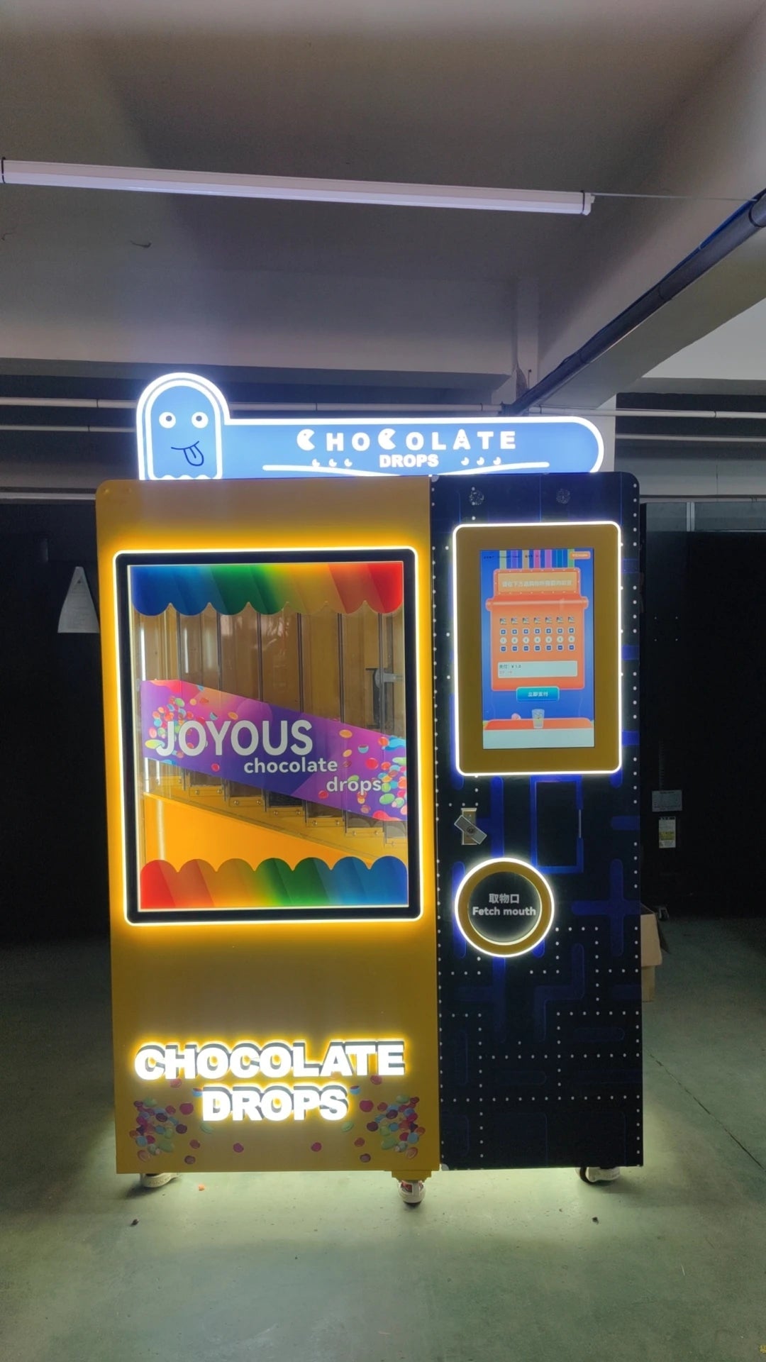 Self Service Popular Multi Flavoured Delicious Chocolate Sugar Beans Candy Vending Machine Fully Automatic Candy Dispenser Good Vibrations