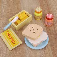 Wooden Kitchen Pretend Play Toy Simulation Wooden Toaster Machine Baby Early Learning Educational Toys Good Vibrations