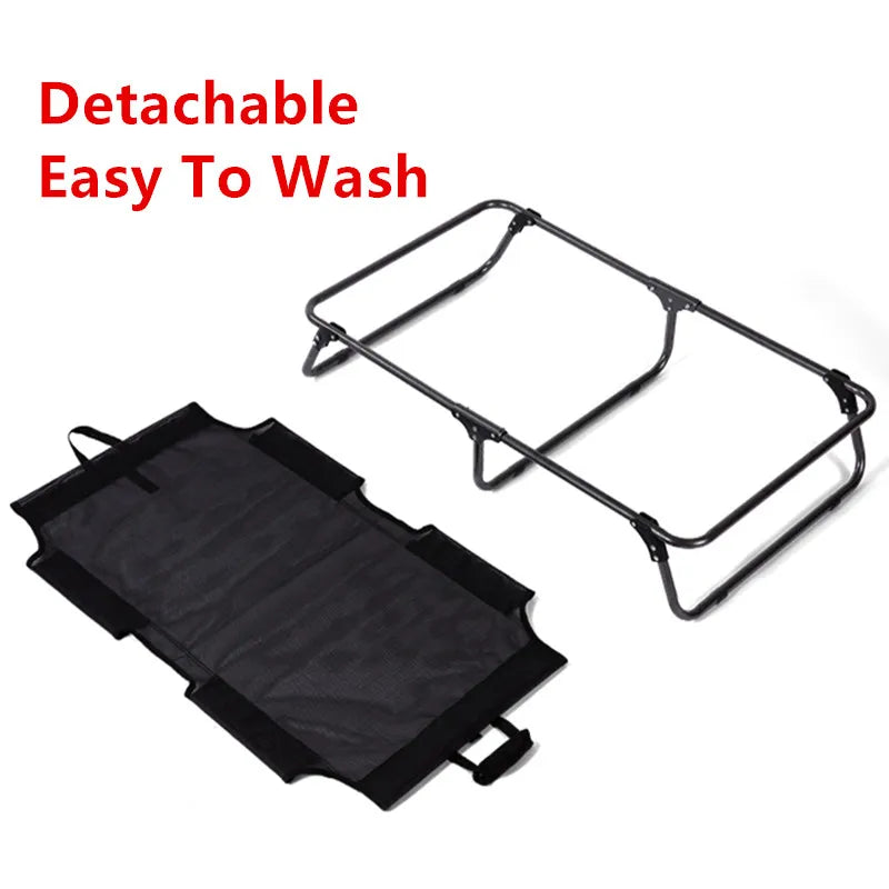 Dogs Bed Anti-moisturizing Chew Proof Dog Bed Breathable Dog Beds for Large Dogs Foldable Camping Sleeping Hanging ground Kennel Good Vibrations