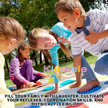 Twister Game Indoor Outdoor Toys Play Mat Funny Family Company Holiday Party Parent-Child Sports Interactive Group Toy Good Vibrations