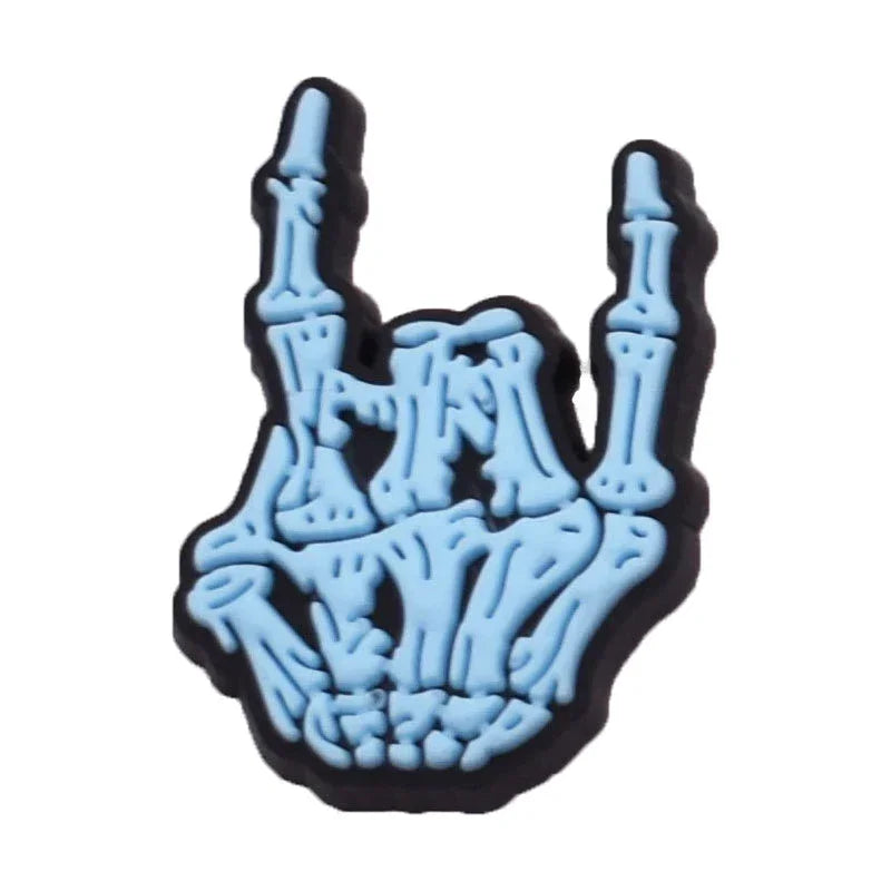 Shoe Charms for Crocs Accessories Kart Racing Shoes Charm for Croc Decorations Pins Men Accessory Jeans Woman Clogs Clips Badges Good Vibrations