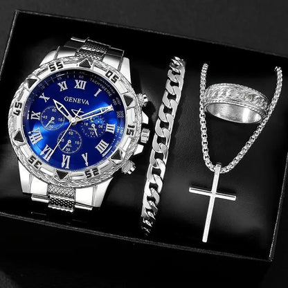 Men Watches Luxury Brand Watches for Men Fashion High Quality Quartz Wristwatches Business Steel Strap Sports Male Clock Good Vibrations