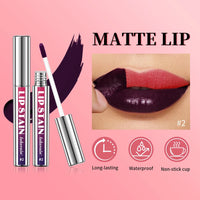 Long Lasting Lip Inks Korean Matte Lip Tint Peel Off Matte Tick for Lips Stick Free Shipping Liquid Lipstick Waterproof Makeup Good Vibrations