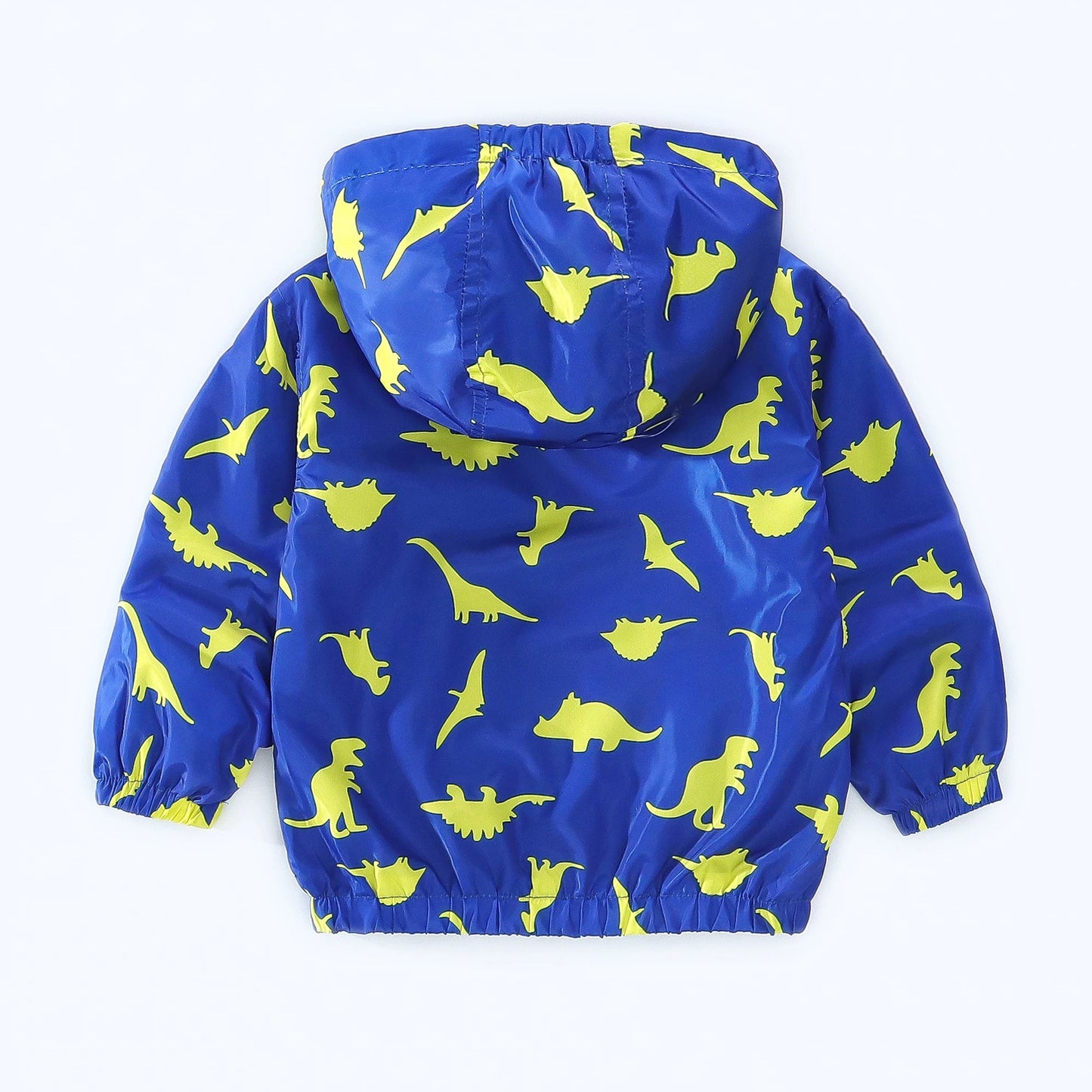 Spring and Autumn New Cartoon Animal Hooded Baby Coat Boys and Girls Long Sleeve Jacket Fashion Children's Clothing Good Vibrations