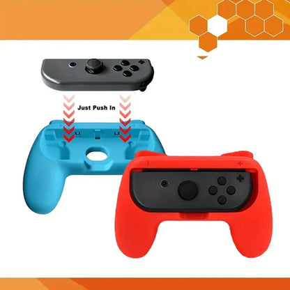 Suitable for 2 sets of Switch Joy Con/OLED small joystick NS left and right joystick game controllers Good Vibrations