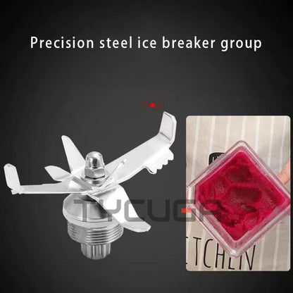 Commercial Blender Electric Ninja blender Fruit Food Ice Crusher Processor Smoothies Juicer Maker Crusher Grain Grinder 110-220V Good Vibrations