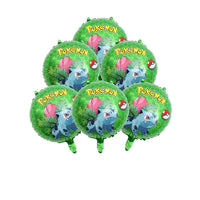 Pokemon Birthday Party Disposable Party Plates Pikachu Theme Tablecloth Character Balloon Birthday Decoration Baby Shower Suppli Good Vibrations