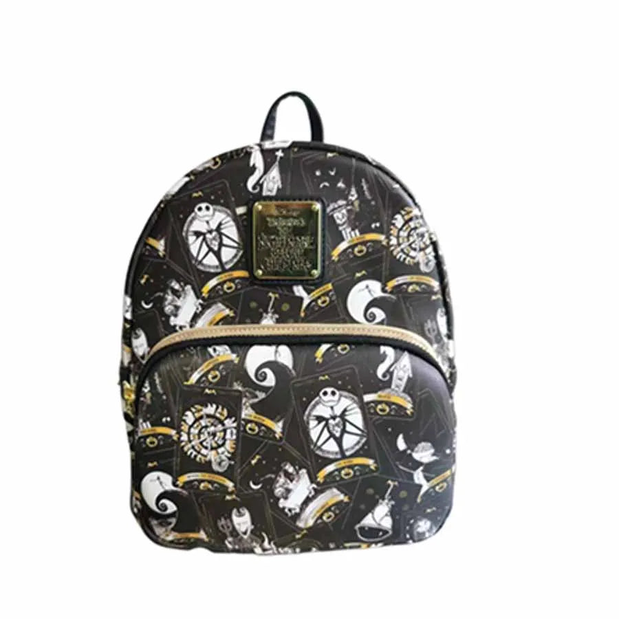 The Nightmare Before Christmas Jack Pumpkin Glow Backpack Backpack for Schoolbag Daypack Bookbags for Women Kids Teens Good Vibrations